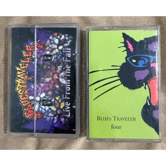Lot of 2 Blues Traveler Cassettes Four and Live From The Fall - Picture 5 of 7